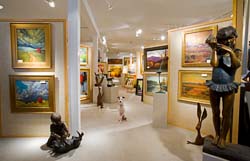 John-Collette-Fine-Art-Gallery,-Highlands,-NC,-USA